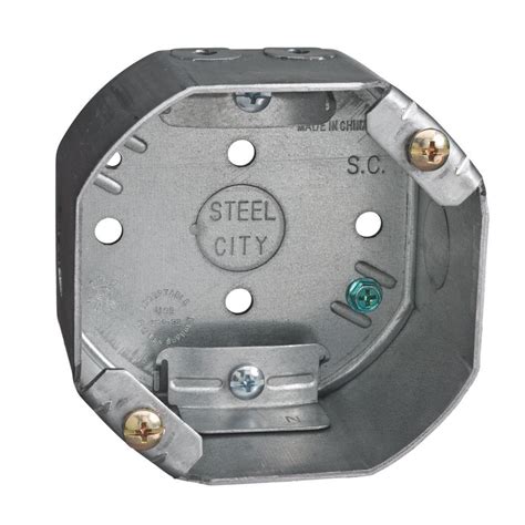 steel city junction boxes ceiling fan bix|steel city box attachments.